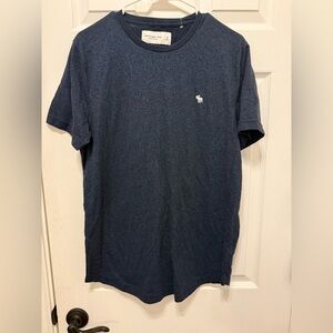Abercrombie & Fitch Dark Blue Short Sleeve Tee
